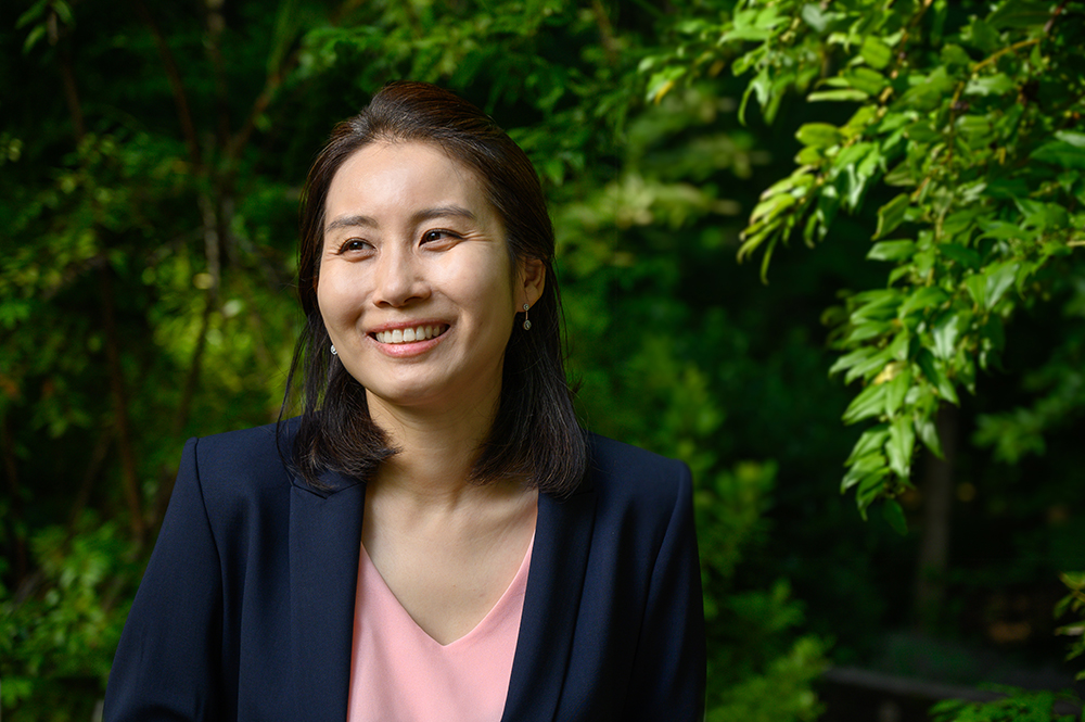 Joohyun Park smiling