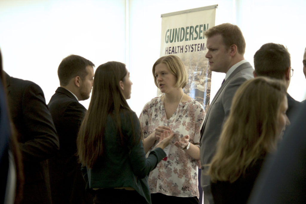 The 2018 Pharmacy Career Fair introduced current PharmD students to practitioners and potential employers from around Wisconsin and the Midwest.