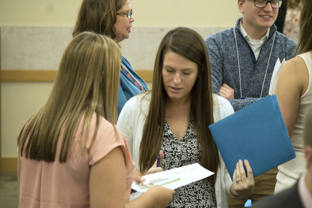 The 2018 Pharmacy Career Fair introduced current PharmD students to practitioners and potential employers from around Wisconsin and the Midwest.