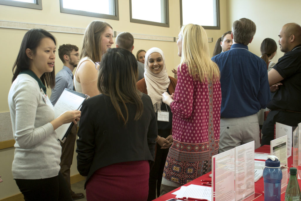 The 2018 Pharmacy Career Fair introduced current PharmD students to practitioners and potential employers from around Wisconsin and the Midwest.