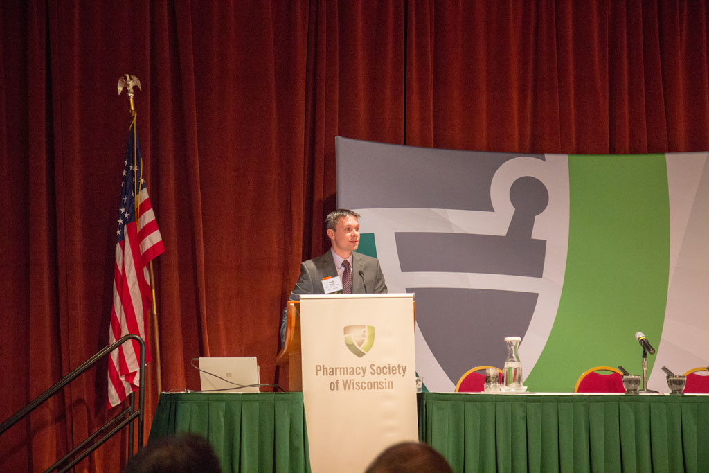 20180208-IMG_3466 Nick Olson speaking at the podium