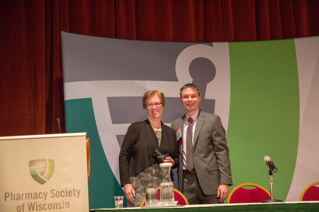20180208-IMG_3497 Nick Olson and Janet Fritsch on-stage