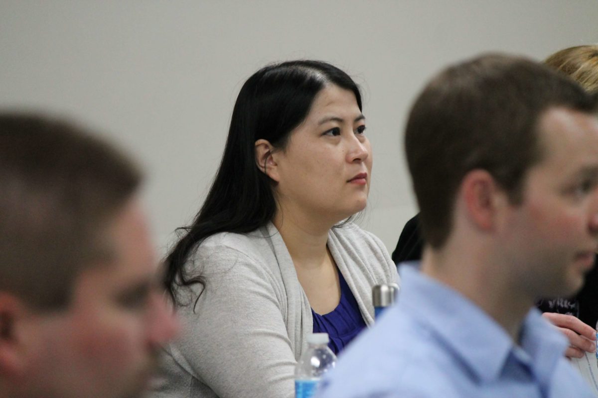 2020-Annual-Clinical-Instructors-Mtg-16 Health professional listening to speaker during the 2020 Annual Clinical Instructors Meeting