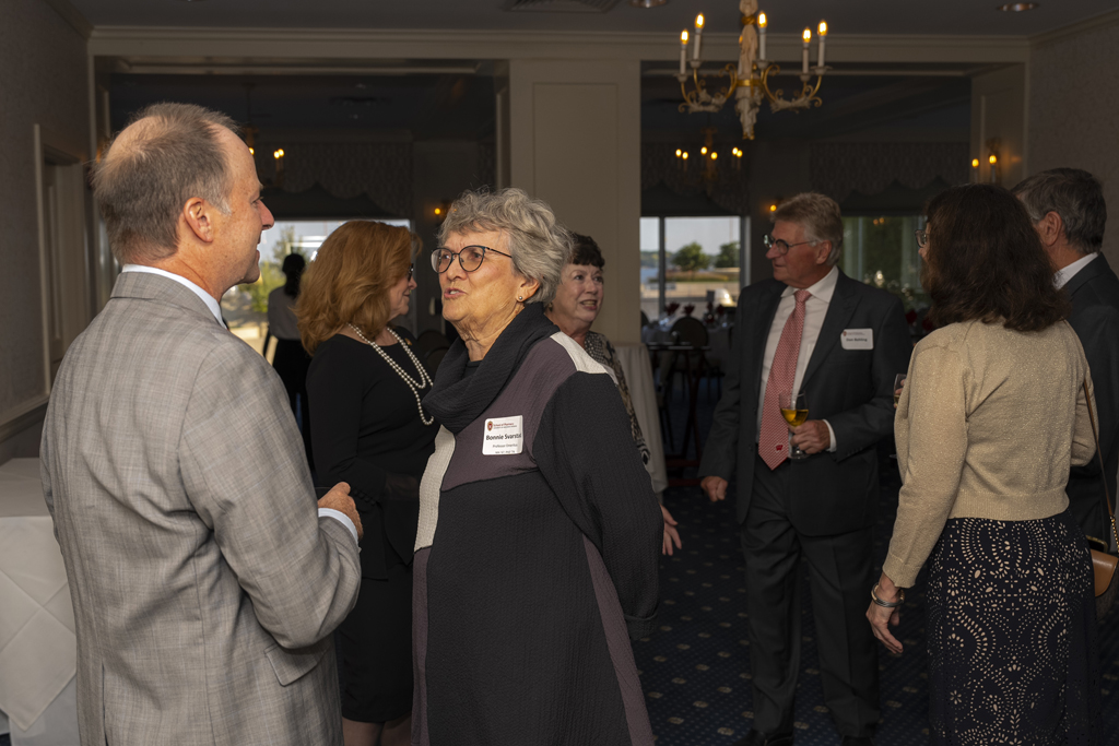 Bonnie Svarstad and Dave Zgarrick chat