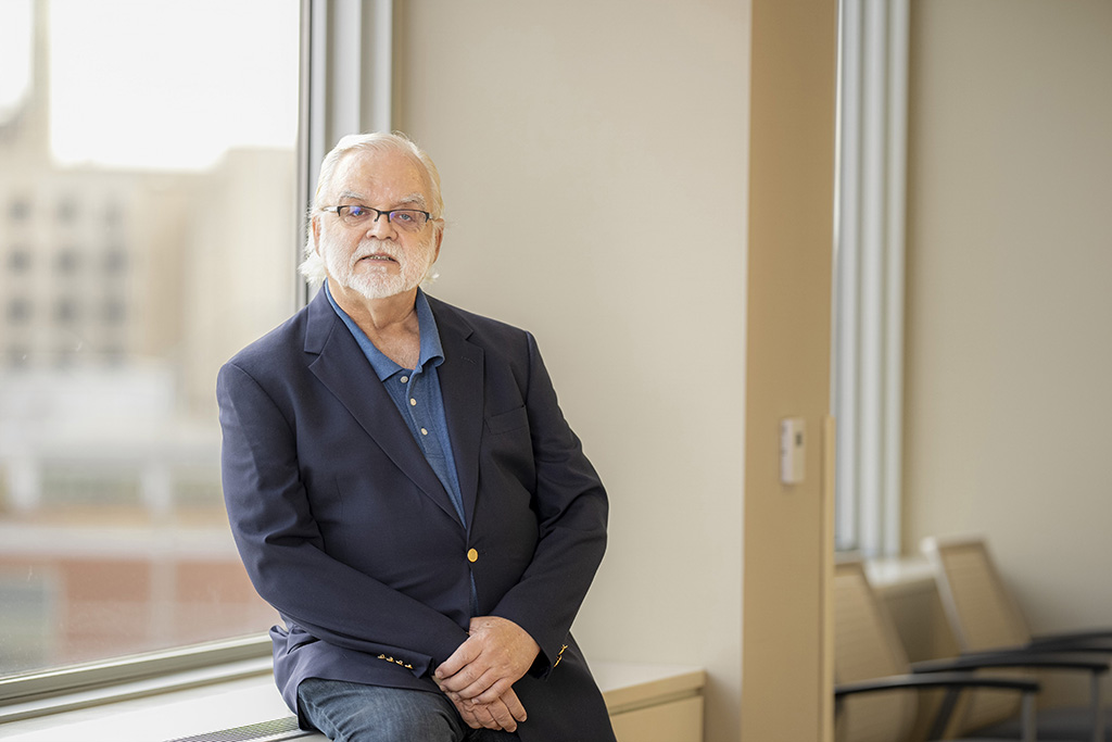 Art Schuna at the William S. Middleton Veterans Memorial Hospital