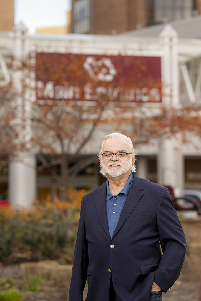 Art Schuna at the William S. Middleton Veterans Memorial Hospital