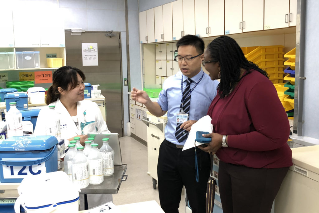 CMUH with Jack Olayinka Shiyanbola and Jack with China Medical University staff