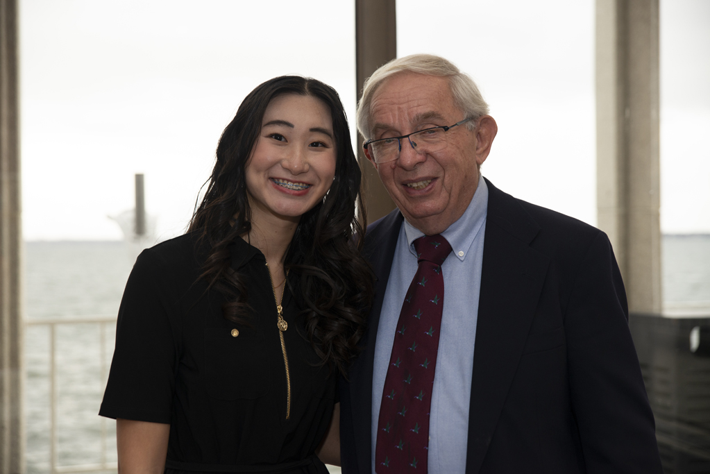 Jenny Lin and Ron Taylor