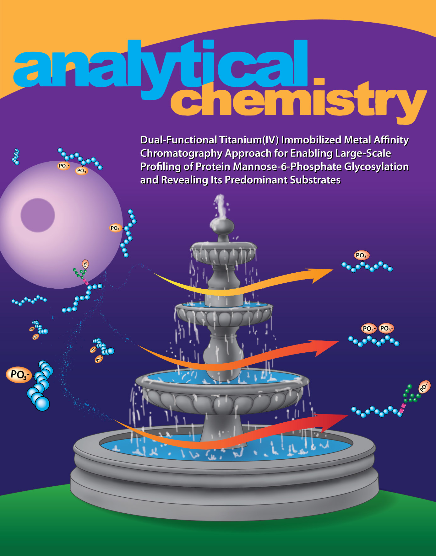 M6P-Glycopeptides-AC-Cover-Final Analytical Chemistry journal cover