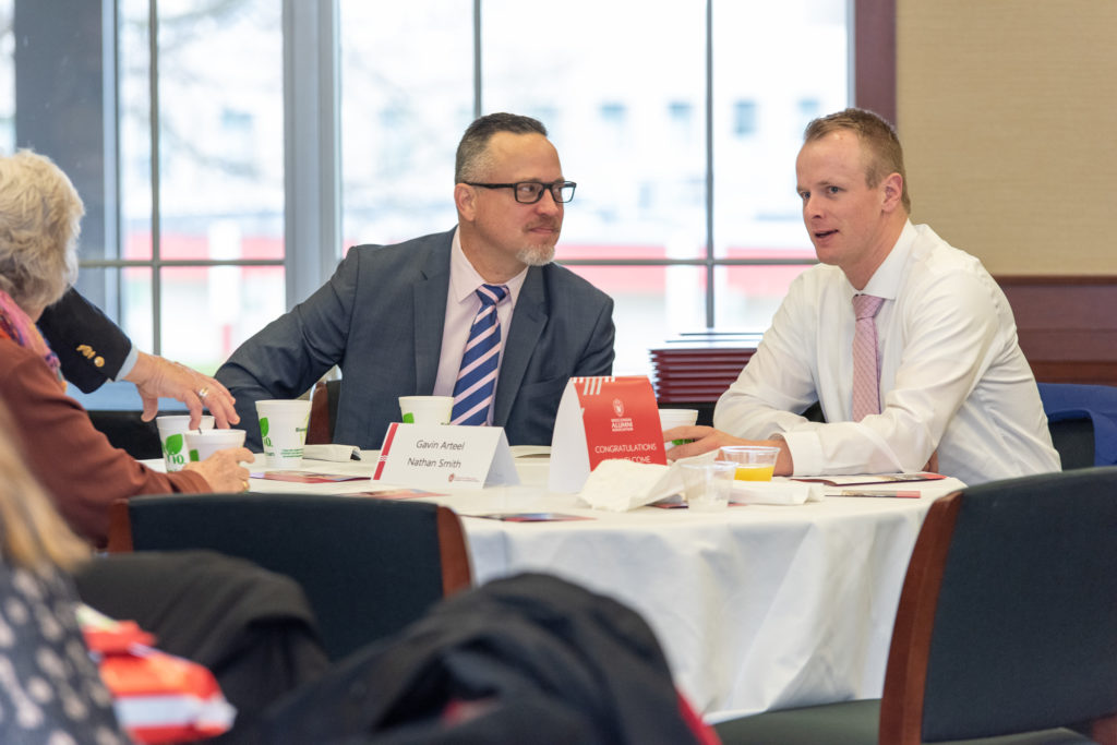 PharmToxCommence-05112019-026 The conversations during the breakfast engage faculty a lot.