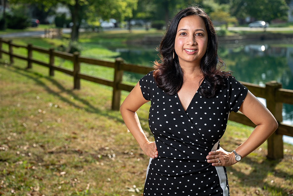 Outdoor portrait of Maithili Deshpande