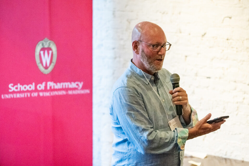 UWPharm-Coopers_2022_DSC_1890_124 Guest speaker at alumni event at Cooper's Tavern