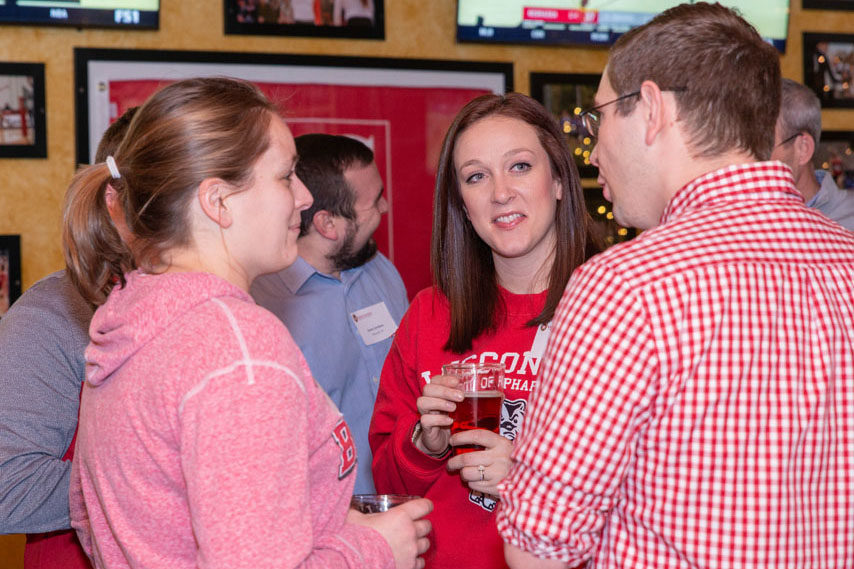 Associate Dean for Advancement David Mott held an event in Milwaukee to reunite alumni.