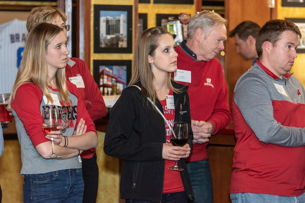 Associate Dean for Advancement David Mott held an event in Milwaukee to reunite alumni.