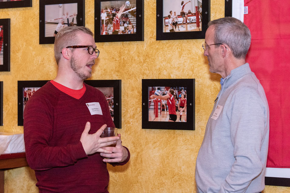 Associate Dean for Advancement David Mott held an event in Milwaukee to reunite alumni.