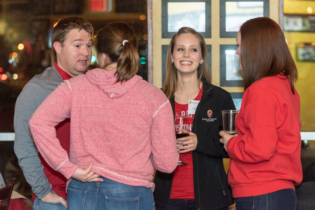 Associate Dean for Advancement David Mott held an event in Milwaukee to reunite alumni.
