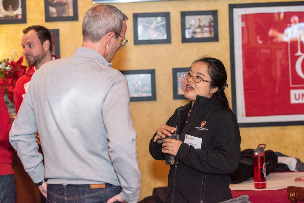 Associate Dean for Advancement David Mott held an event in Milwaukee to reunite alumni.