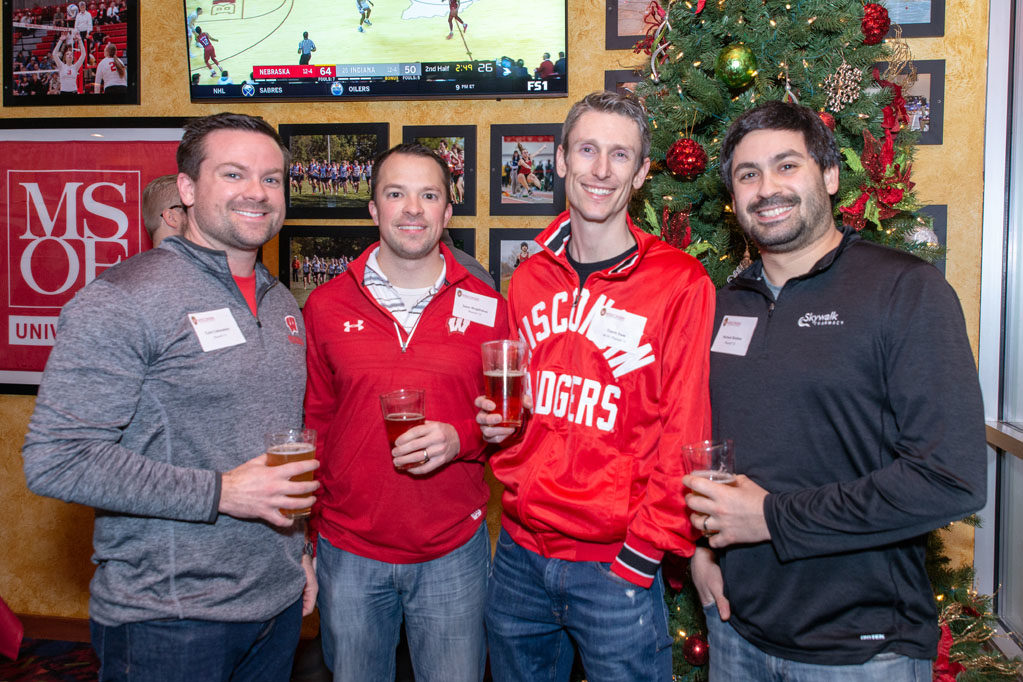 Associate Dean for Advancement David Mott held an event in Milwaukee to reunite alumni.