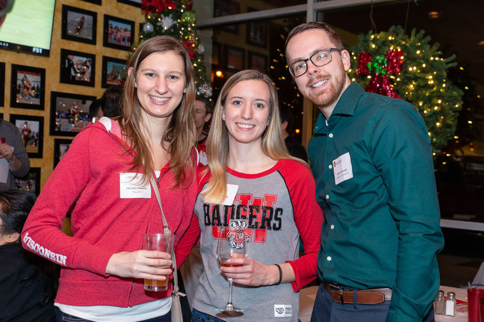 Associate Dean for Advancement David Mott held an event in Milwaukee to reunite alumni.