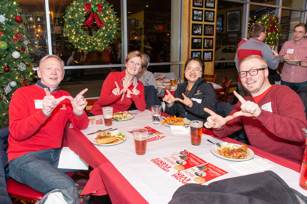 Associate Dean for Advancement David Mott held an event in Milwaukee to reunite alumni.