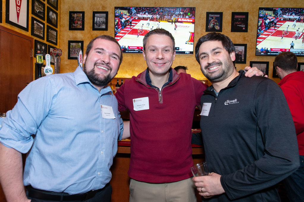Associate Dean for Advancement David Mott held an event in Milwaukee to reunite alumni.