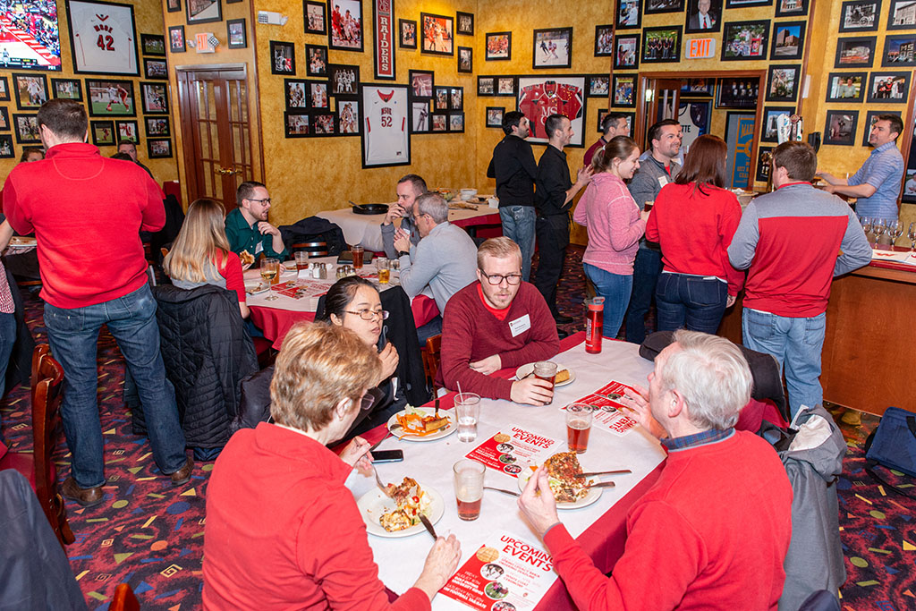 Associate Dean for Advancement David Mott held an event in Milwaukee to reunite alumni.