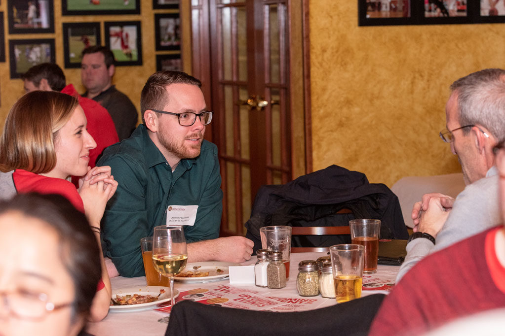Associate Dean for Advancement David Mott held an event in Milwaukee to reunite alumni.