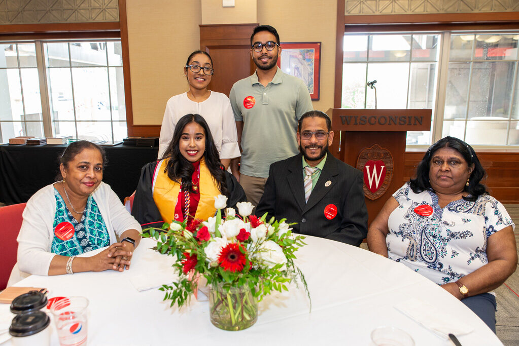 UWPhrmToxAw_2022_027 PharmTox student with family