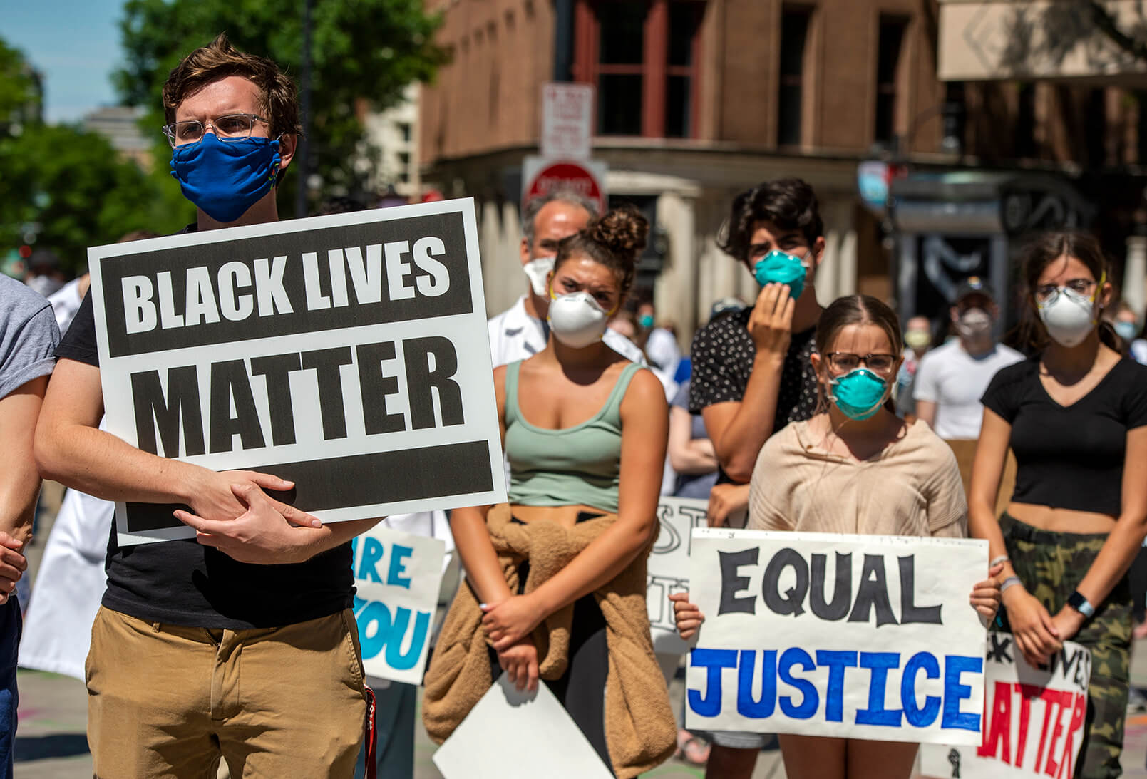 WC4BL_0620_DSC2283 People holding signs for black lives matter march