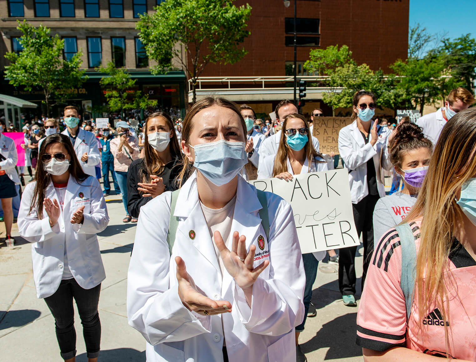 WC4BL_0620_DSC6728 Pharm students part of white coats for black lives march