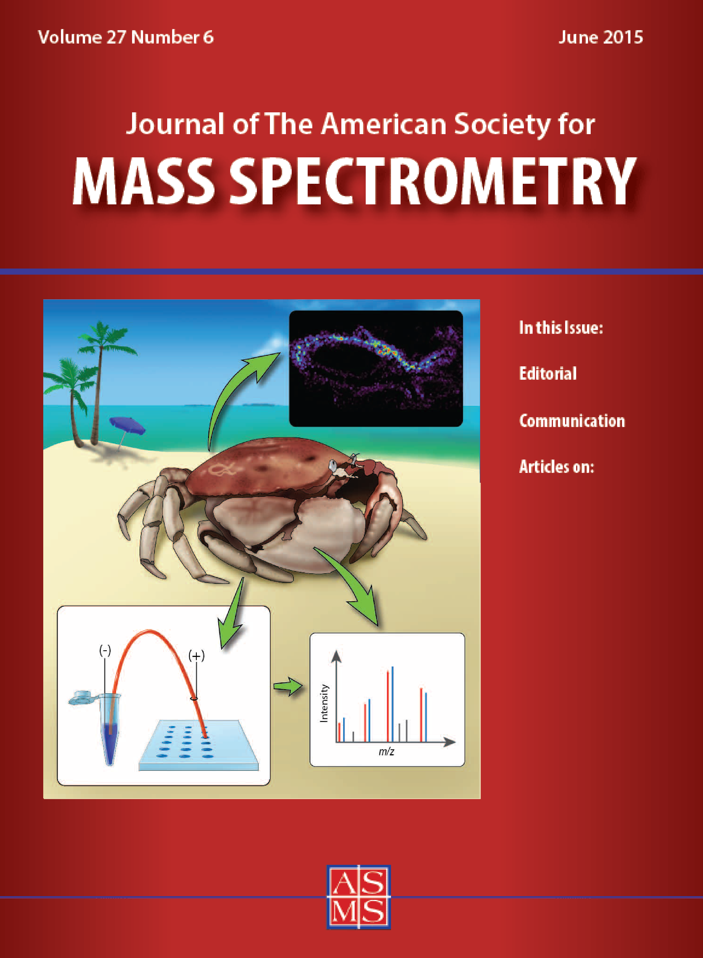 cover_layout-FINAL Journal of The American Society for Mass Spectrometry Vol. 27 No. 6 cover