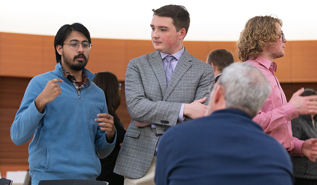 Aaranyak Bhattacharya and Jack Ruhland speak with Dave Mott