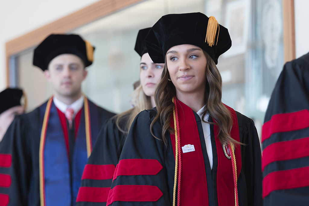 UW–Madison School of Pharmacy Hooding Ceremony 2024