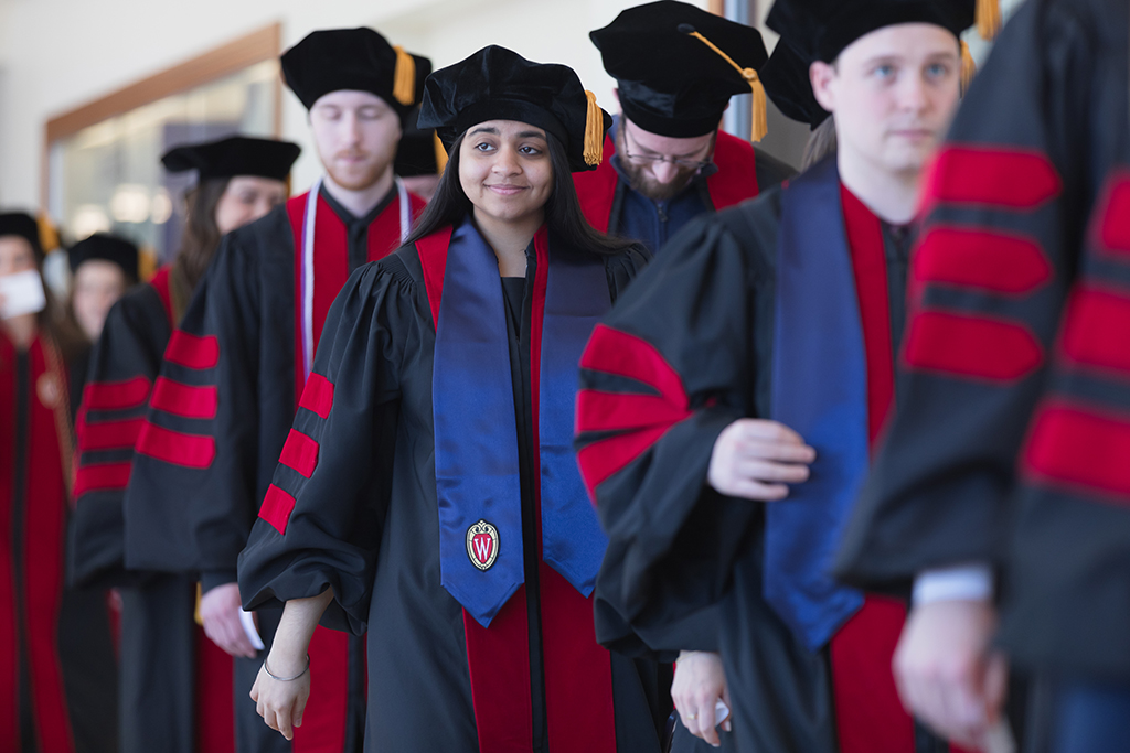 UW–Madison School of Pharmacy Hooding Ceremony 2024