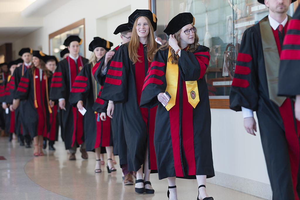 UW–Madison School of Pharmacy Hooding Ceremony 2024