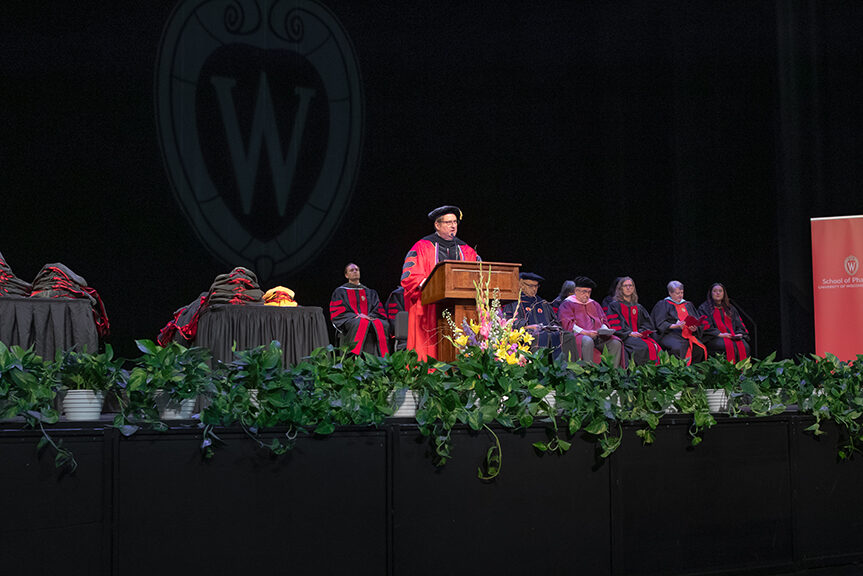 UW–Madison School of Pharmacy Hooding Ceremony 2024