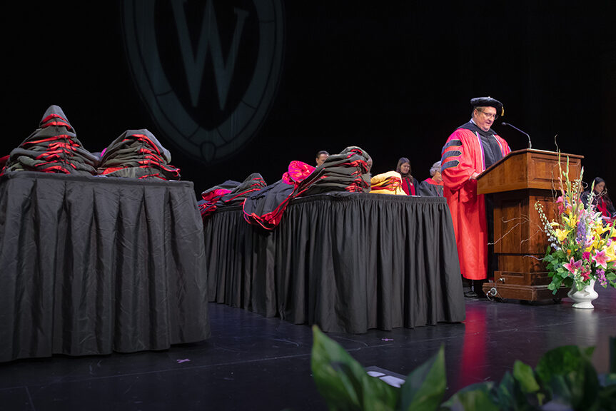 UW–Madison School of Pharmacy Hooding Ceremony 2024