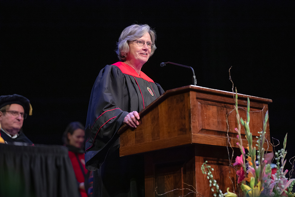 UW–Madison School of Pharmacy Hooding Ceremony 2024