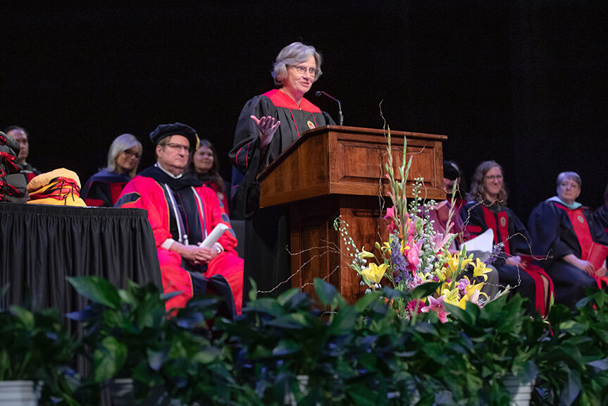 UW–Madison School of Pharmacy Hooding Ceremony 2024
