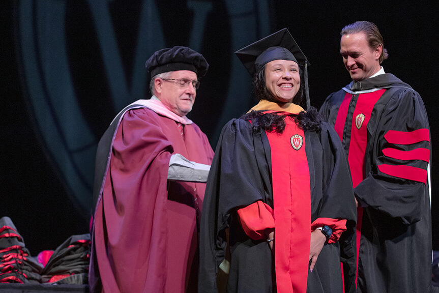 UW–Madison School of Pharmacy Hooding Ceremony 2024