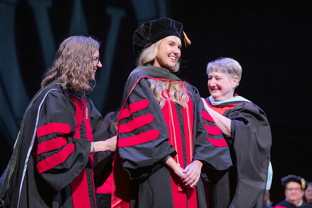 UW–Madison School of Pharmacy Hooding Ceremony 2024