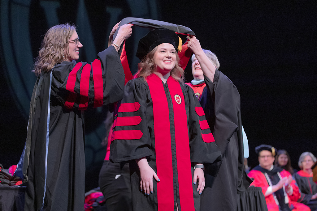 UW–Madison School of Pharmacy Hooding Ceremony 2024