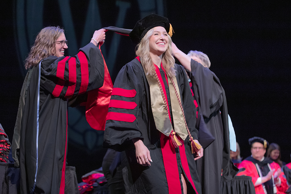 UW–Madison School of Pharmacy Hooding Ceremony 2024
