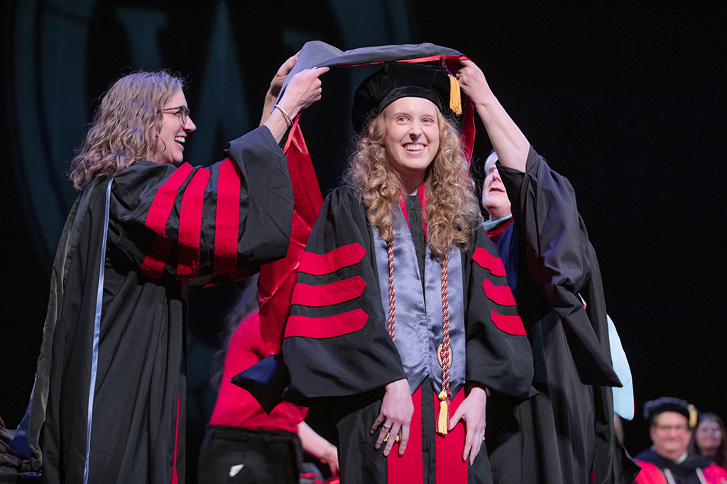 UW–Madison School of Pharmacy Hooding Ceremony 2024