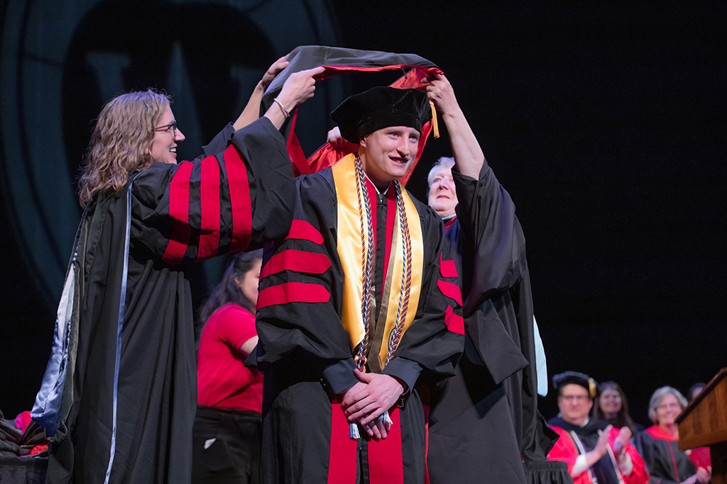 UW–Madison School of Pharmacy Hooding Ceremony 2024