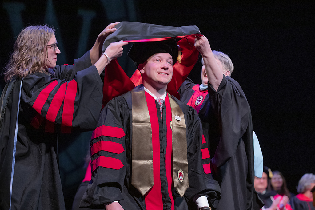 UW–Madison School of Pharmacy Hooding Ceremony 2024