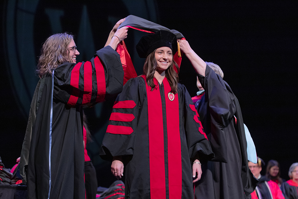 UW–Madison School of Pharmacy Hooding Ceremony 2024