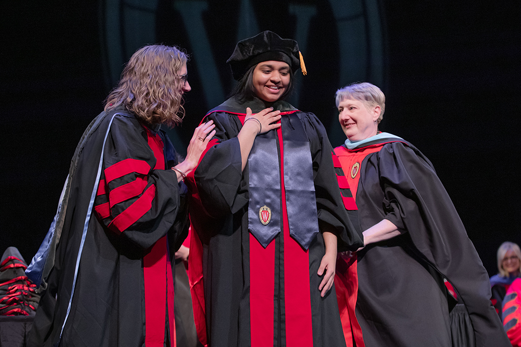 UW–Madison School of Pharmacy Hooding Ceremony 2024