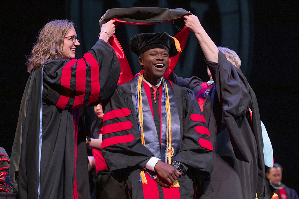 UW–Madison School of Pharmacy Hooding Ceremony 2024