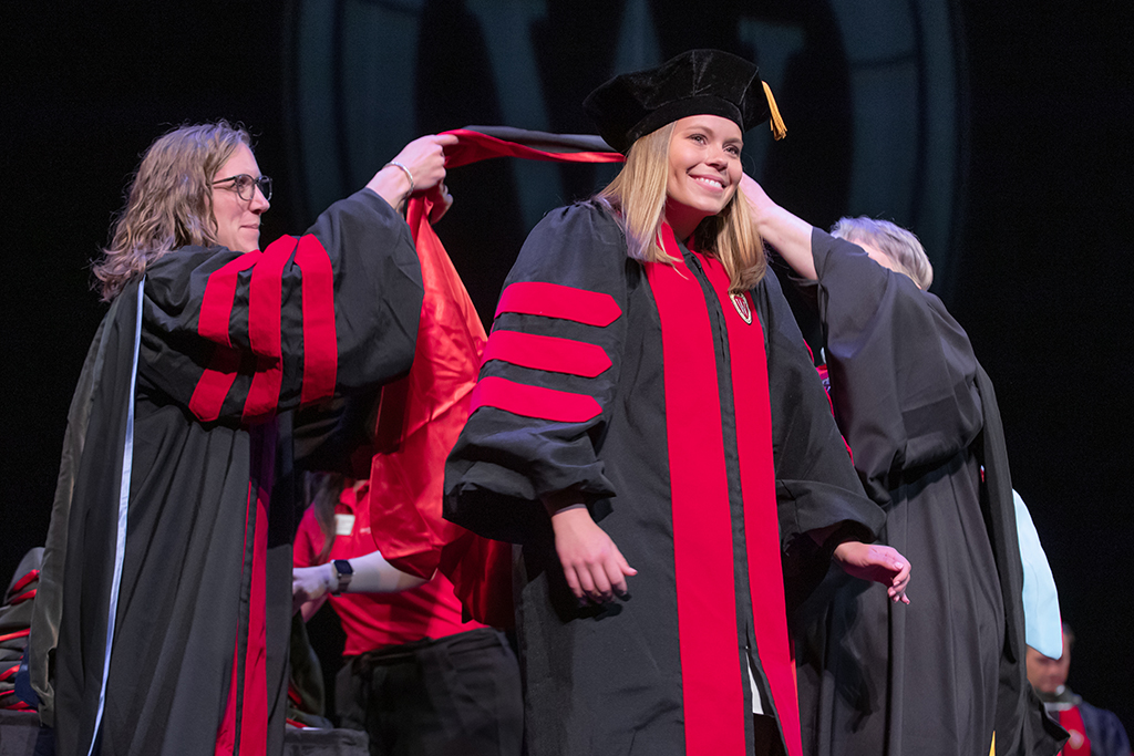UW–Madison School of Pharmacy Hooding Ceremony 2024